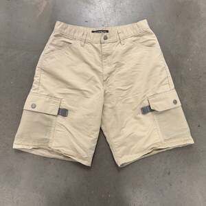 Vintage Levi’s Silvertab Cargo Shorts Beige Utility Mesh